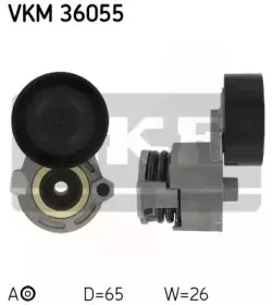 VKM 36055 SKF Натяжной ролик, поликлиновойремень